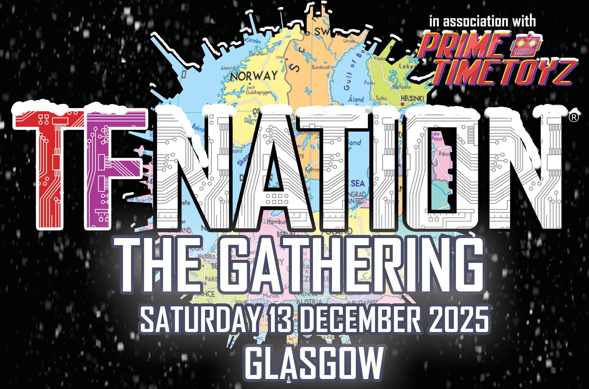 TFN The Gathering Glasgow Christmas Logo